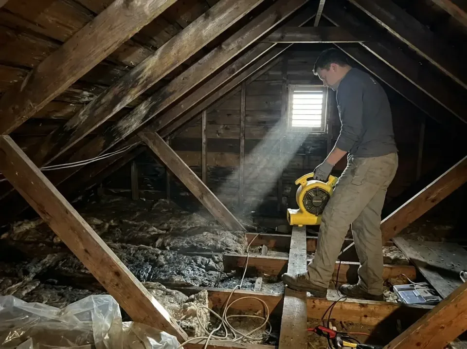 attic-water-damage-drying-proc-007 — frequently asked questions, Emergency Water Extraction & 24/7 Flood Response in Lovell,…